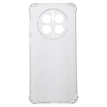 Huawei Mate 50 Pro 4G Flexibelt TPU Genomskinligt mobilskal Tjockare Hörn Stötsäkert Mobilmobilskydd