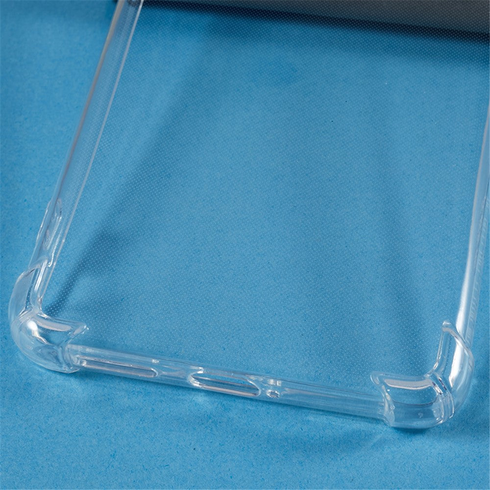 mobilskal för Xiaomi Redmi Note 12 Pro 5G Förstärkta hörn Fallskyddande TPU Transparent Baksida