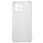 TPU-skal för Xiaomi 13 förstärkta hörn bakstycke reptåligt transparent mobilskal
