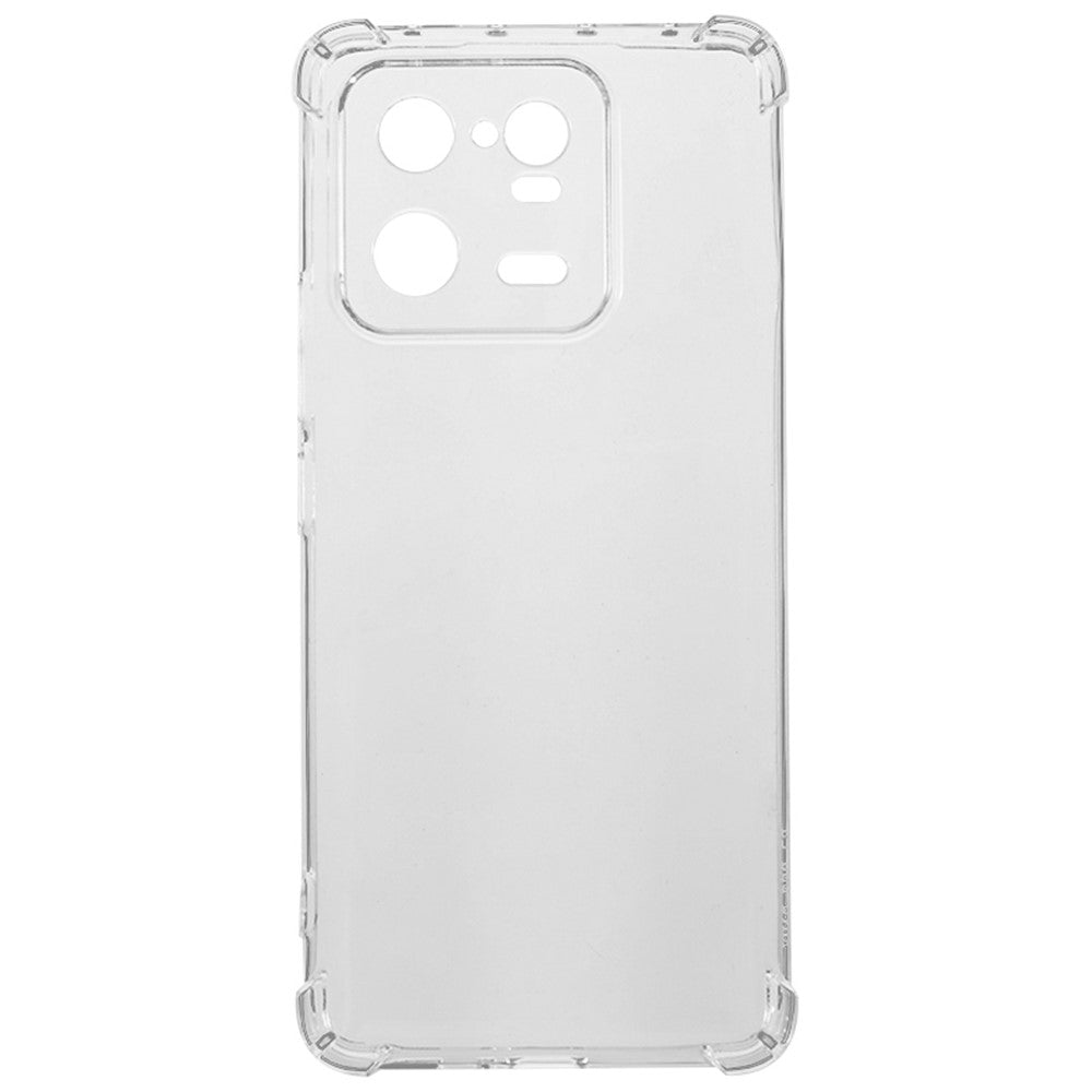 Transparent TPU-skal för Xiaomi 13 Pro 5G förstärkta hörn fallskyddande mobilskyddsfodral