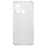 TPU Shell for Xiaomi Poco C55 4G / Redmi 11A 4G / 12C 4G Reinforced Corners Anti-drop Transparent Cover