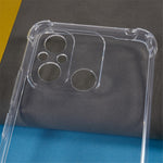 TPU Shell for Xiaomi Poco C55 4G / Redmi 11A 4G / 12C 4G Reinforced Corners Anti-drop Transparent Cover