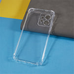 Xiaomi Redmi Note 12 4G Flexibelt TPU-mobilskal Förstärkta hörn Fallskyddande Transparent Skydd
