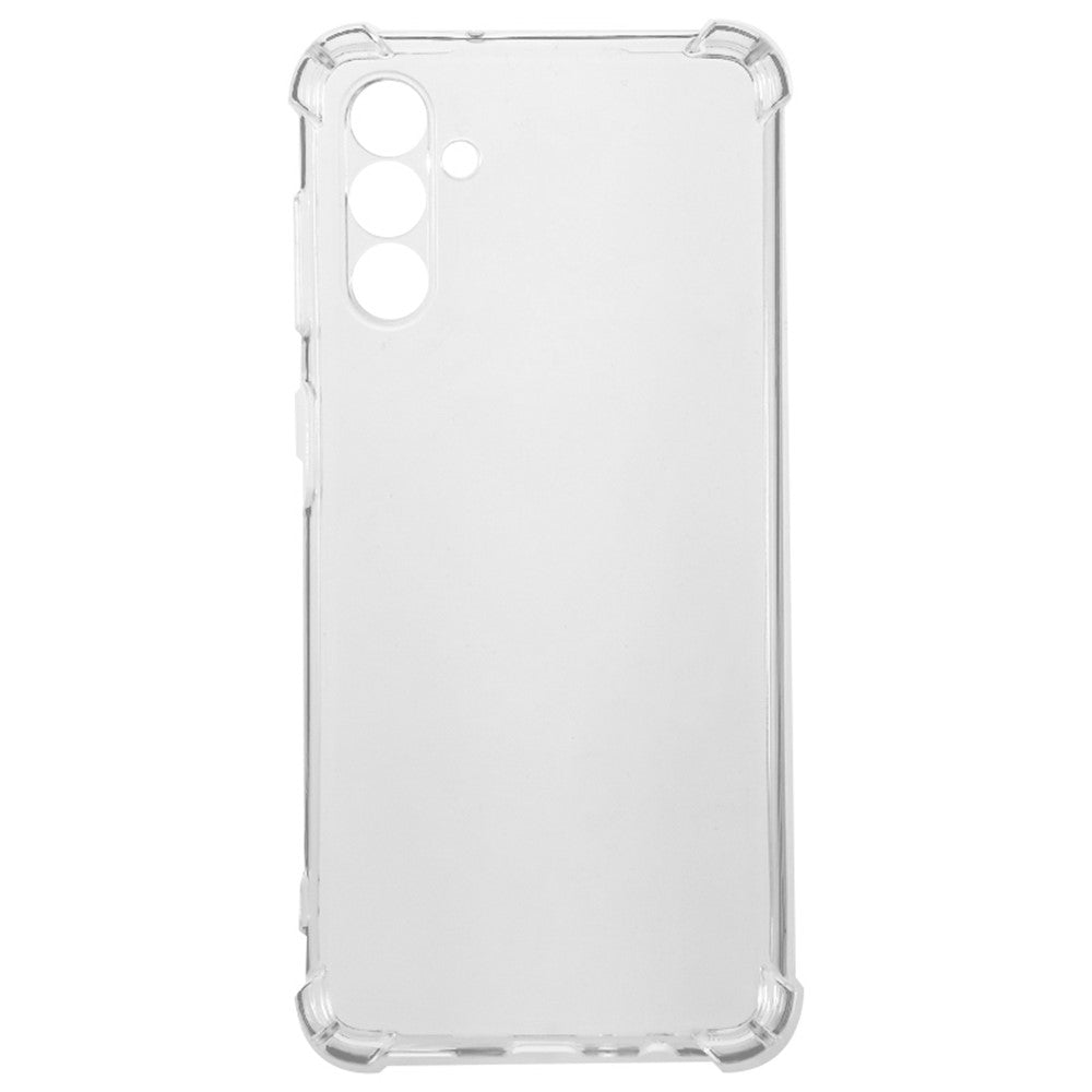 Samsung Galaxy A13 5G / A04s 4G (164,7 mm) gennemsigtigt TPU-mobilcover med forstærkede hjørner og faldsikret etui