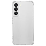 Til Samsung Galaxy S22 5G Bagcover Gennemsigtigt Forstærkede Hjørner Anti-drop TPU Telefoncover