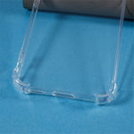 For Samsung Galaxy S22+ 5G Back Cover Reinforced Corners Anti-drop TPU Transparent Phone Case