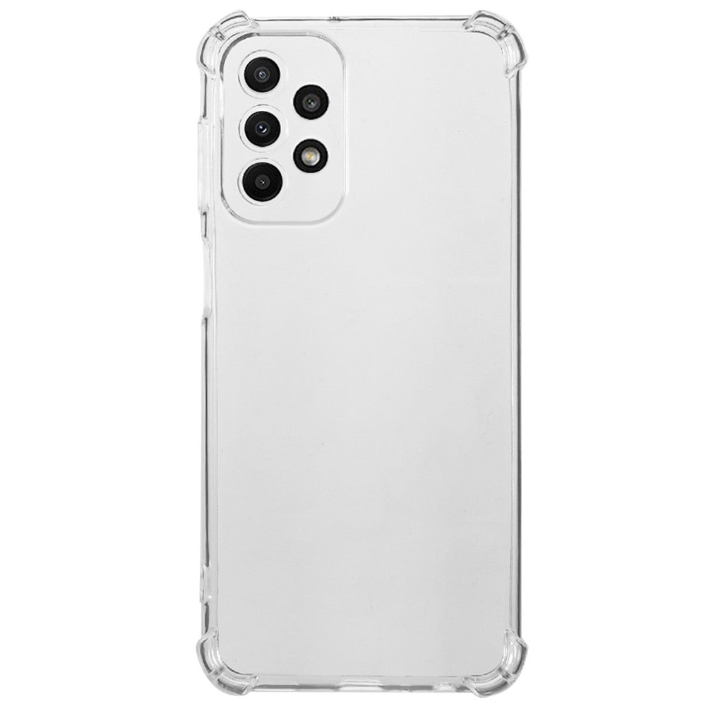 Phone Case for Samsung Galaxy A23 4G / A23 5G (Global Version) Reinforced Corners Anti-drop TPU Clear Cover