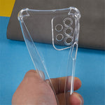 Phone Case for Samsung Galaxy A23 4G / A23 5G (Global Version) Reinforced Corners Anti-drop TPU Clear Cover