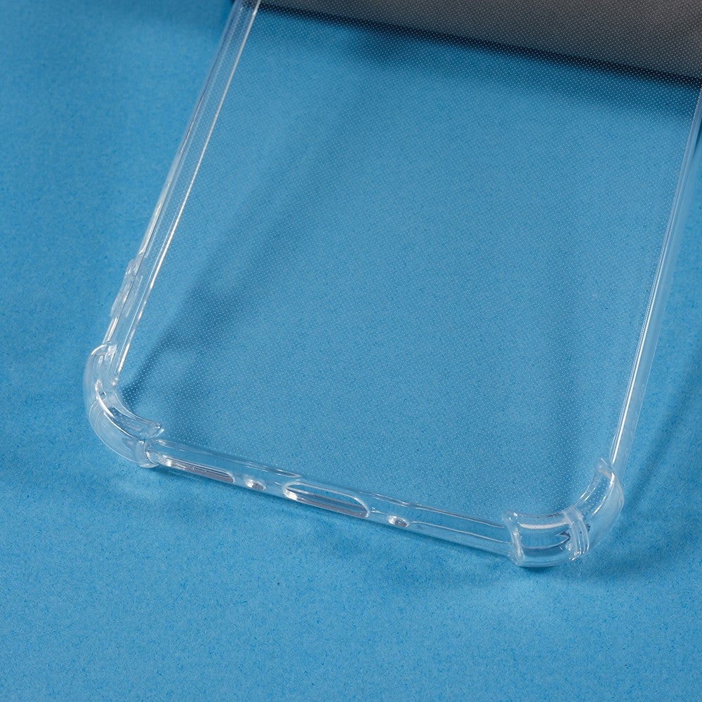 Samsung Galaxy A54 5G Transparent TPU-skal Förtjockat hörn Anti-fall-mobilskydd