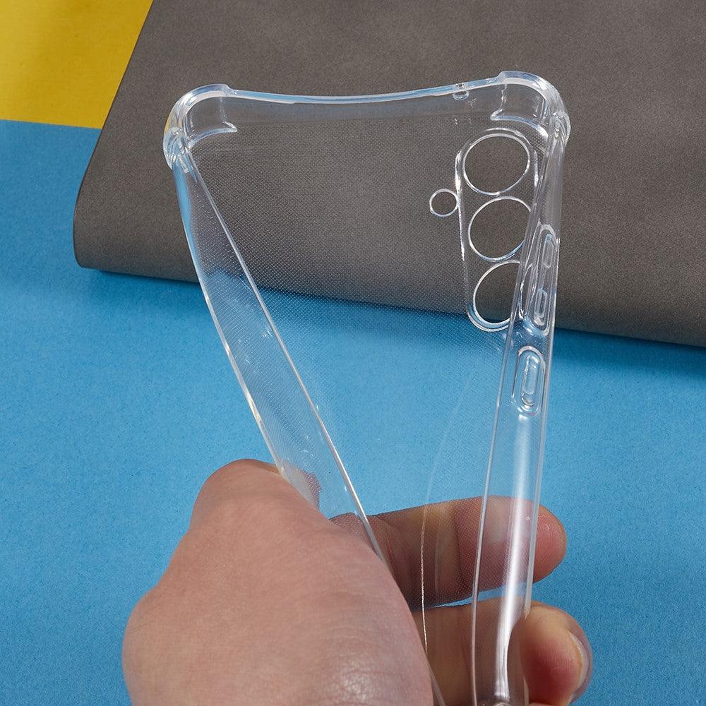 Samsung Galaxy A54 5G Transparent TPU-skal Förtjockat hörn Anti-fall-mobilskydd