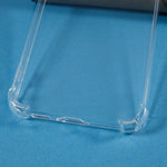 For Samsung Galaxy S23+ Transparent TPU Case Reinforced Corners Shockproof Phone Cover