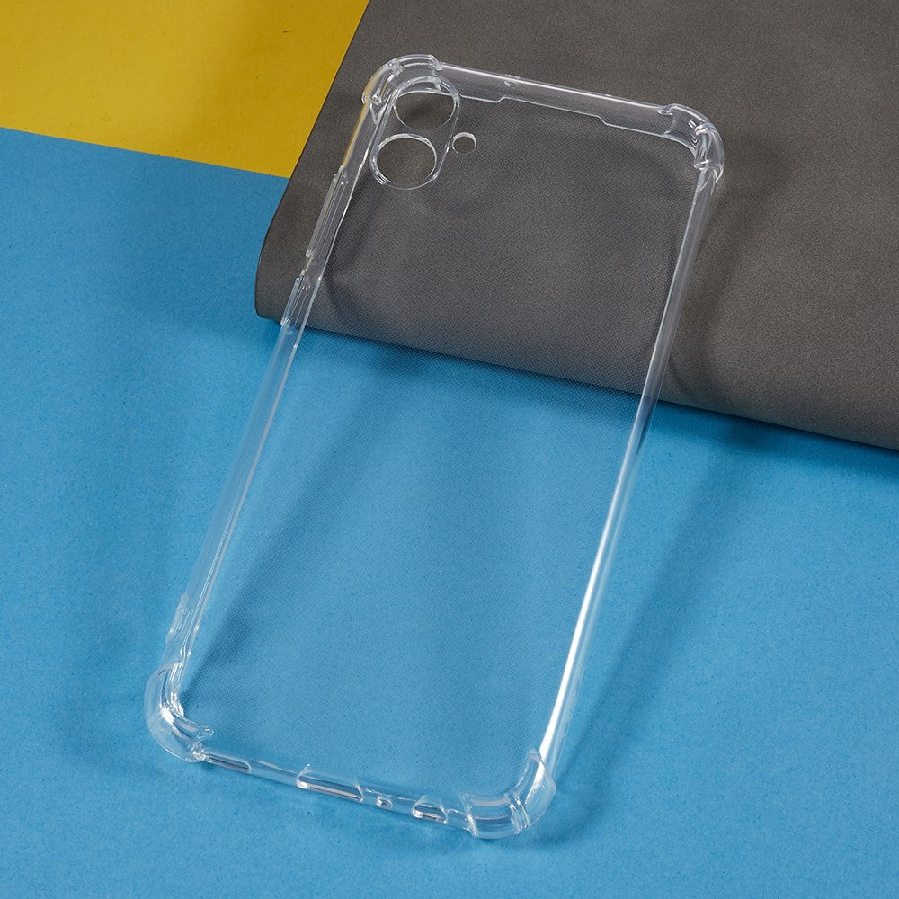 For Samsung Galaxy A04e 4G / F04 4G / M04 4G Phone TPU Case Anti-scratch Transparent Phone Cover
