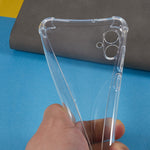 For Samsung Galaxy A04e 4G / F04 4G / M04 4G Phone TPU Case Anti-scratch Transparent Phone Cover