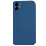 For iPhone 11 Soft TPU Rubberized Cover Fiber Lining Cushion Anti-Scratch Phone Case