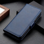 For Samsung Galaxy M54 5G / F54 5G PU Leather Flip Case Cowhide Texture Wallet Stand Phone Cover