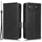 For Asus ROG Phone 7 5G Cell Phone Wallet Case PU Leather Imprinted Triangle Stand Cover