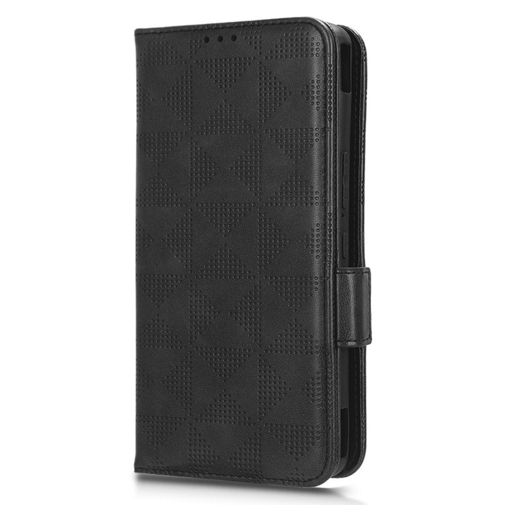 For Asus ROG Phone 7 5G Cell Phone Wallet Case PU Leather Imprinted Triangle Stand Cover