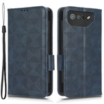 For Asus ROG Phone 7 5G Cell Phone Wallet Case PU Leather Imprinted Triangle Stand Cover