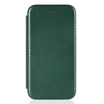 Stand Cover for Asus ROG Phone 7 5G / 7 Ultimate 5G Carbon Fiber Texture Card Slot PU Leather Phone Case
