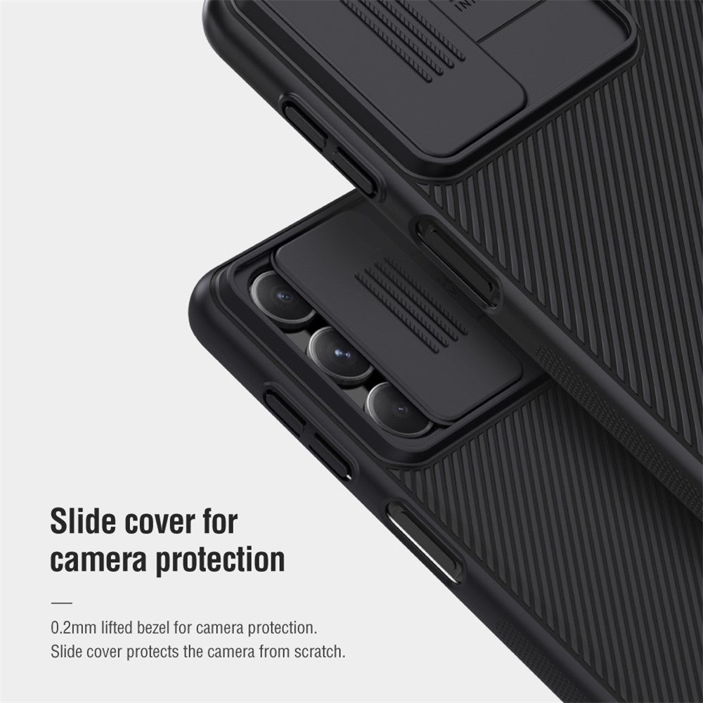 NILLKIN CamShield for Samsung Galaxy M54 5G / F54 5G Hard PC Phone Case Slide Lens Protection Anti-drop Cover