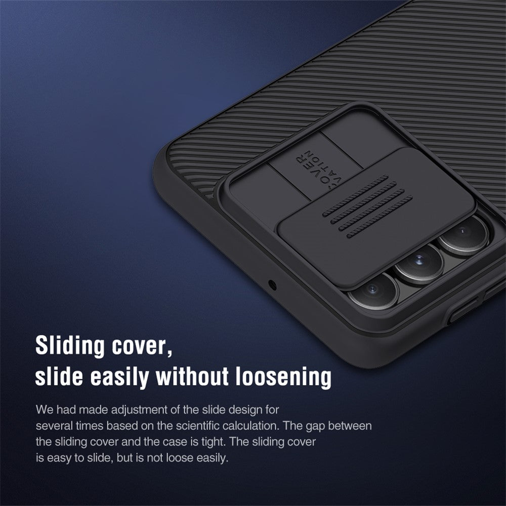 NILLKIN CamShield for Samsung Galaxy M54 5G / F54 5G Hard PC Phone Case Slide Lens Protection Anti-drop Cover