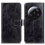 Cell Phone Case for Xiaomi 13 Ultra , Retro Crazy Horse Texture Wallet Stand Leather Phone Cover