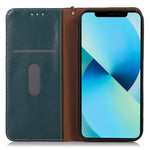 KHAZNEH Mobilmobilskal För Xiaomi 13 Ultra RFID-blockerande Plånboksfodral i äkta kohudläder