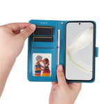 Protective Cover for Huawei nova 11 Pro / nova 11 Ultra Wallet PU Leather Sunflower Imprinted Stand Phone Flip Case