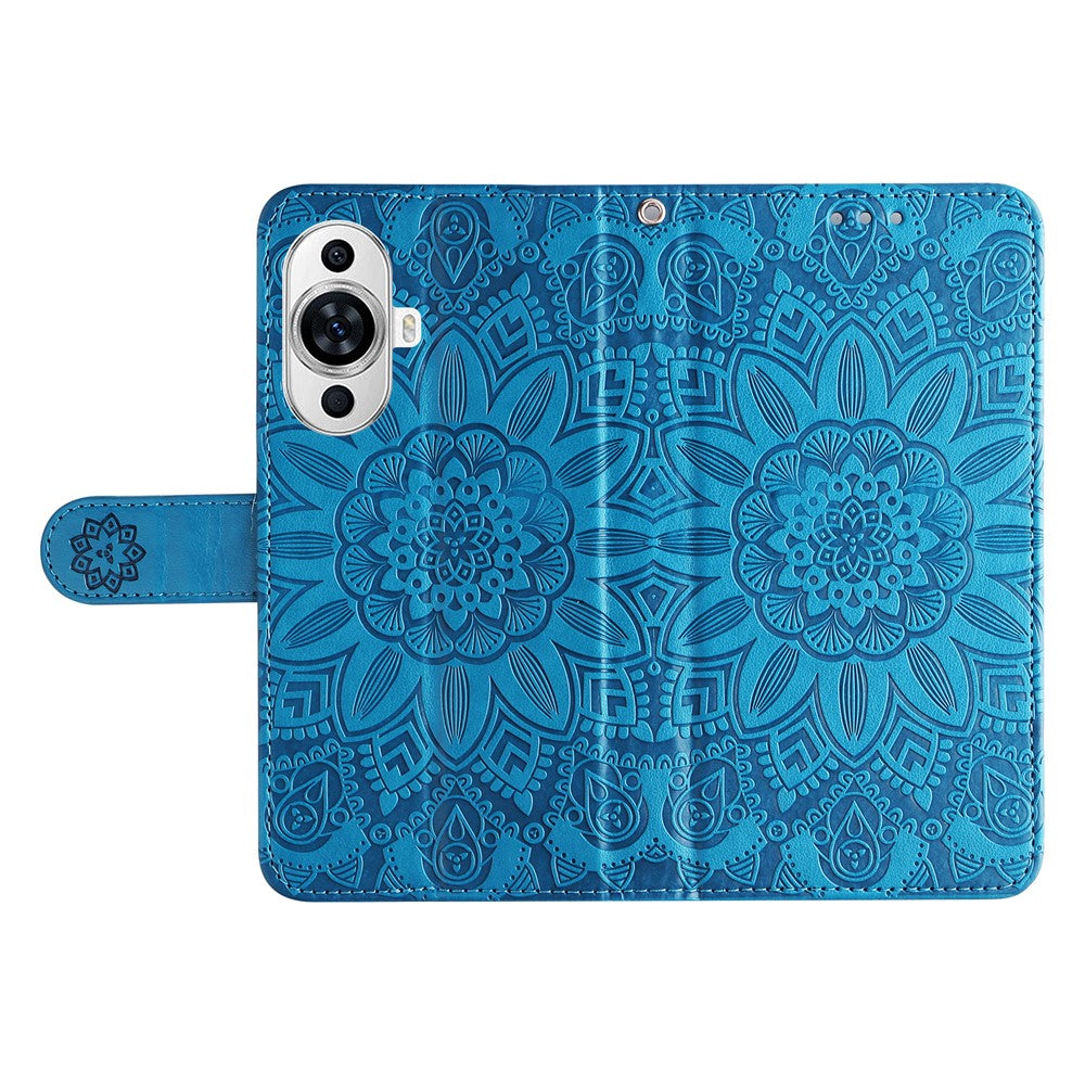 Protective Cover for Huawei nova 11 Pro / nova 11 Ultra Wallet PU Leather Sunflower Imprinted Stand Phone Flip Case