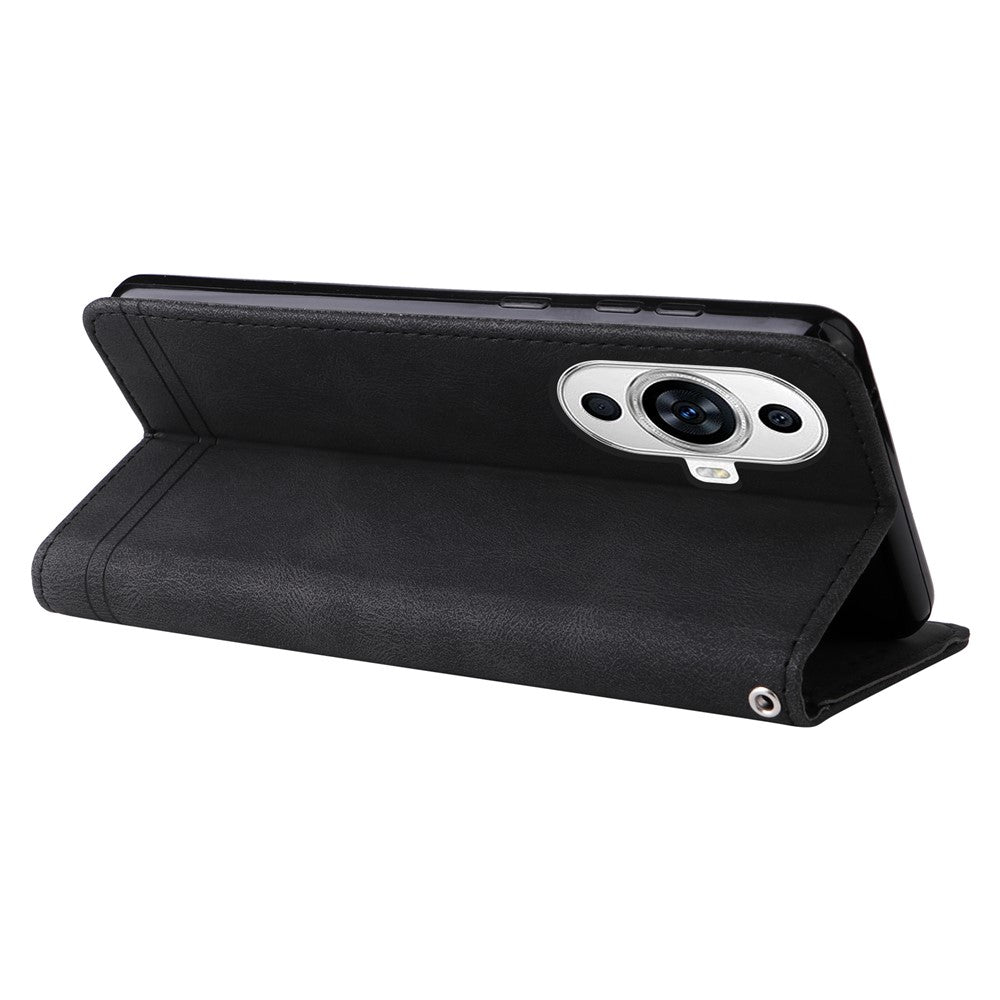 For Huawei nova 11 Pro / nova 11 Ultra Leather Wallet Cases Skin Touch Phone Cover Stand with Strap