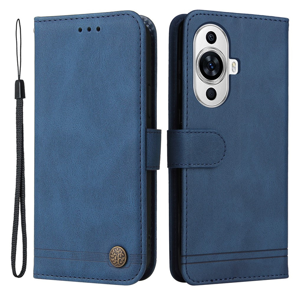 For Huawei nova 11 Pro / nova 11 Ultra Leather Wallet Cases Skin Touch Phone Cover Stand with Strap