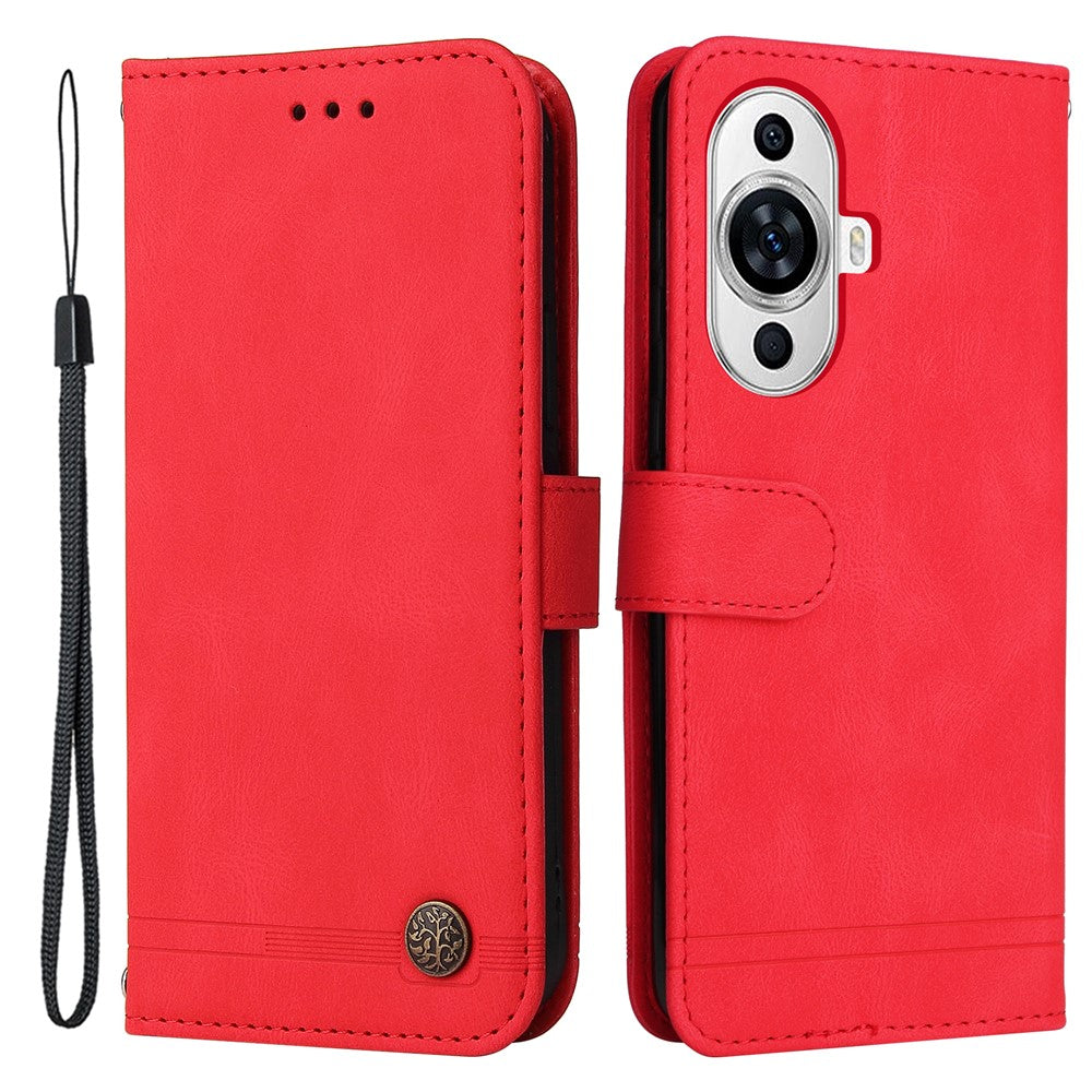 For Huawei nova 11 Pro / nova 11 Ultra Leather Wallet Cases Skin Touch Phone Cover Stand with Strap