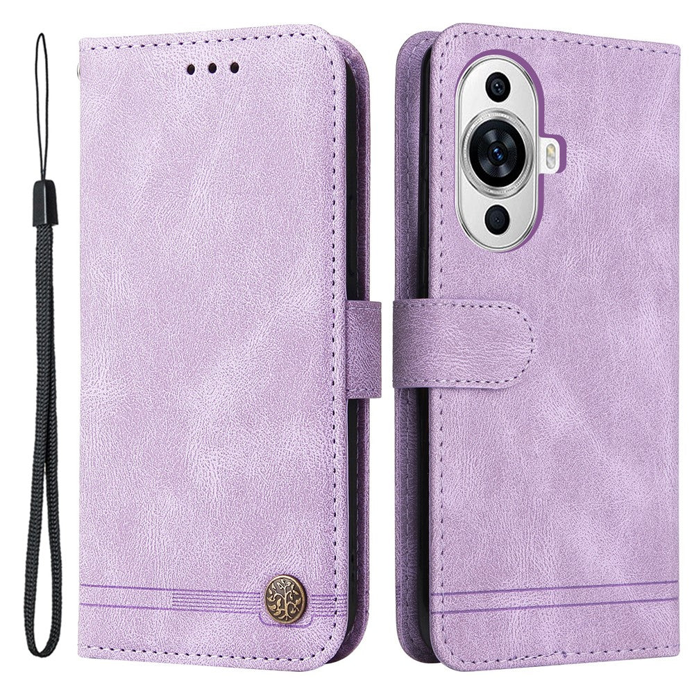 For Huawei nova 11 / nova 12s 4G / nova 12 Lite 4G Leather Wallet Cases Skin Touch Phone Cover Stand with Strap
