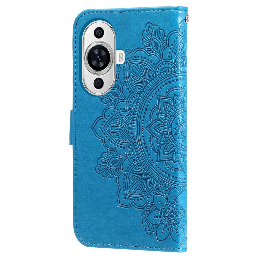 For Huawei nova 11 / nova 12s 4G / nova 12 Lite 4G Case Floral Pattern PU Leather Wallet Stand Phone Cover