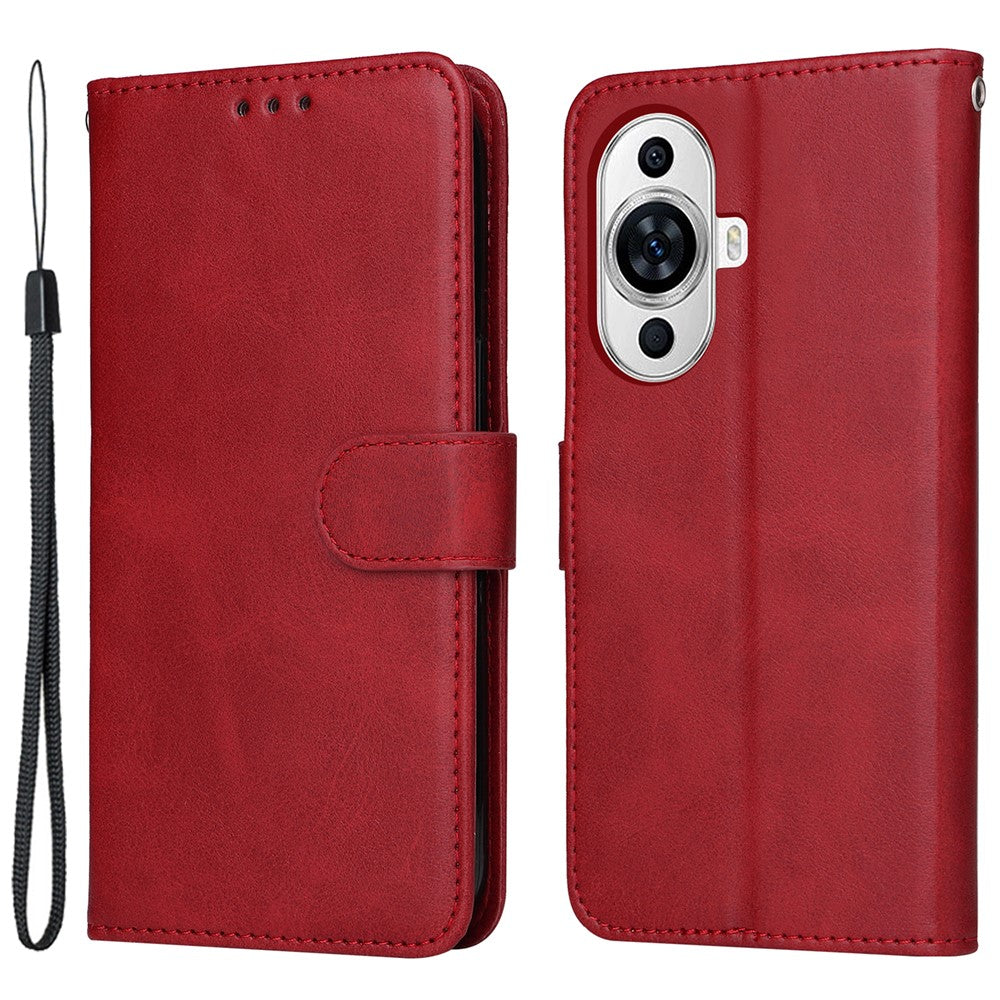 For Huawei nova 11 / nova 12s 4G / nova 12 Lite 4G Wallet Case PU Leather  Calf Texture Flip Stand Phone Cover