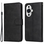 For Huawei nova 11 Pro / nova 11 Ultra PU Leather Case Calf Texture Wallet Stand Phone Cover with Strap