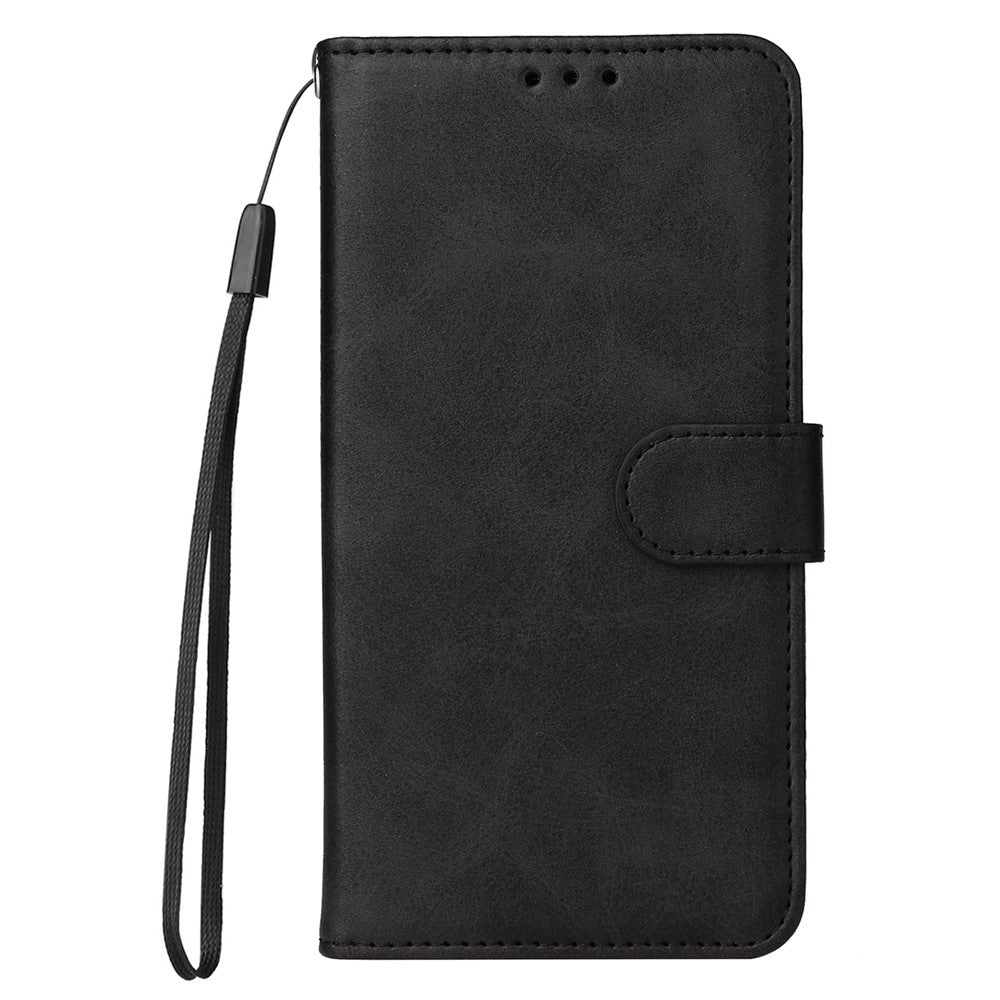 For Huawei nova 11 Pro / nova 11 Ultra PU Leather Case Calf Texture Wallet Stand Phone Cover with Strap