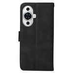 For Huawei nova 11 Pro / nova 11 Ultra PU Leather Case Calf Texture Wallet Stand Phone Cover with Strap