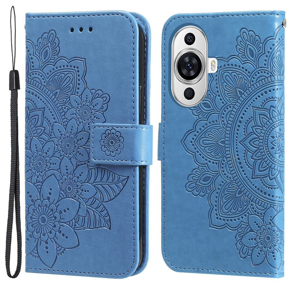 For Huawei nova 11 Pro / nova 11 Ultra Case Floral Pattern PU Leather Wallet Stand Phone Cover