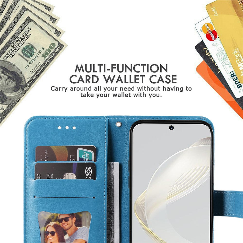 For Huawei nova 11 Pro / nova 11 Ultra Case Floral Pattern PU Leather Wallet Stand Phone Cover