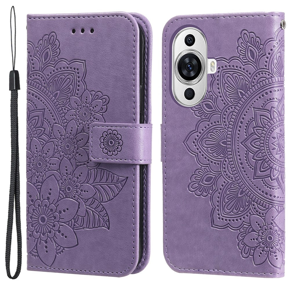For Huawei nova 11 Pro / nova 11 Ultra Case Floral Pattern PU Leather Wallet Stand Phone Cover