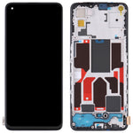 For Oppo Reno5 5G / Find X3 Lite Grade C OLED-skærm og digitizer-enhed + ramme reparationsdel (uden logo)