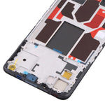 For Oppo Reno5 5G / Find X3 Lite Grade C OLED-skærm og digitizer-enhed + ramme reparationsdel (uden logo)