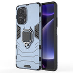 Xiaomi Redmi Note 12 Turbo / Poco F5 5G mjukt TPU hårt PC stötsäkert fodral ringhållare cykelställ mobilskal