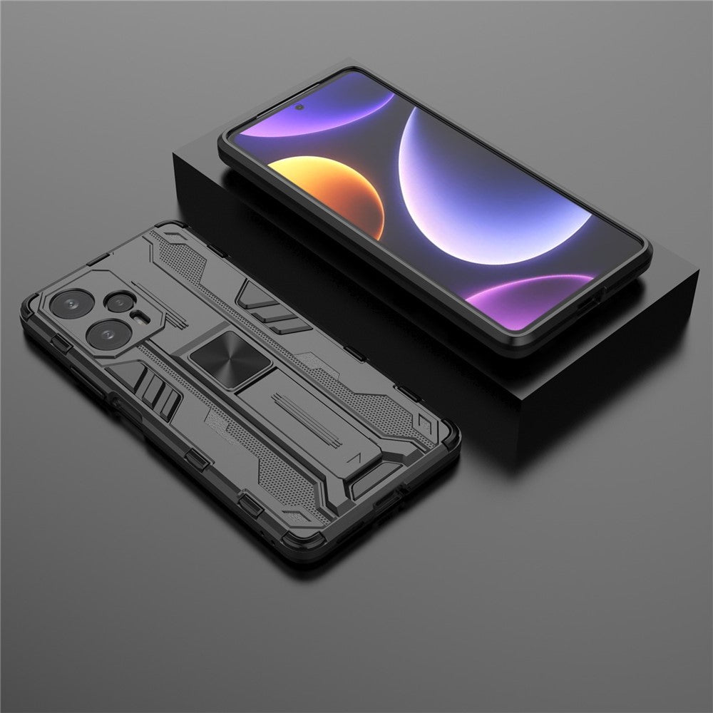 Stødsikkert mobilcover i hård PC og blød TPU til Xiaomi Redmi Note 12 Turbo / Poco F5 5G