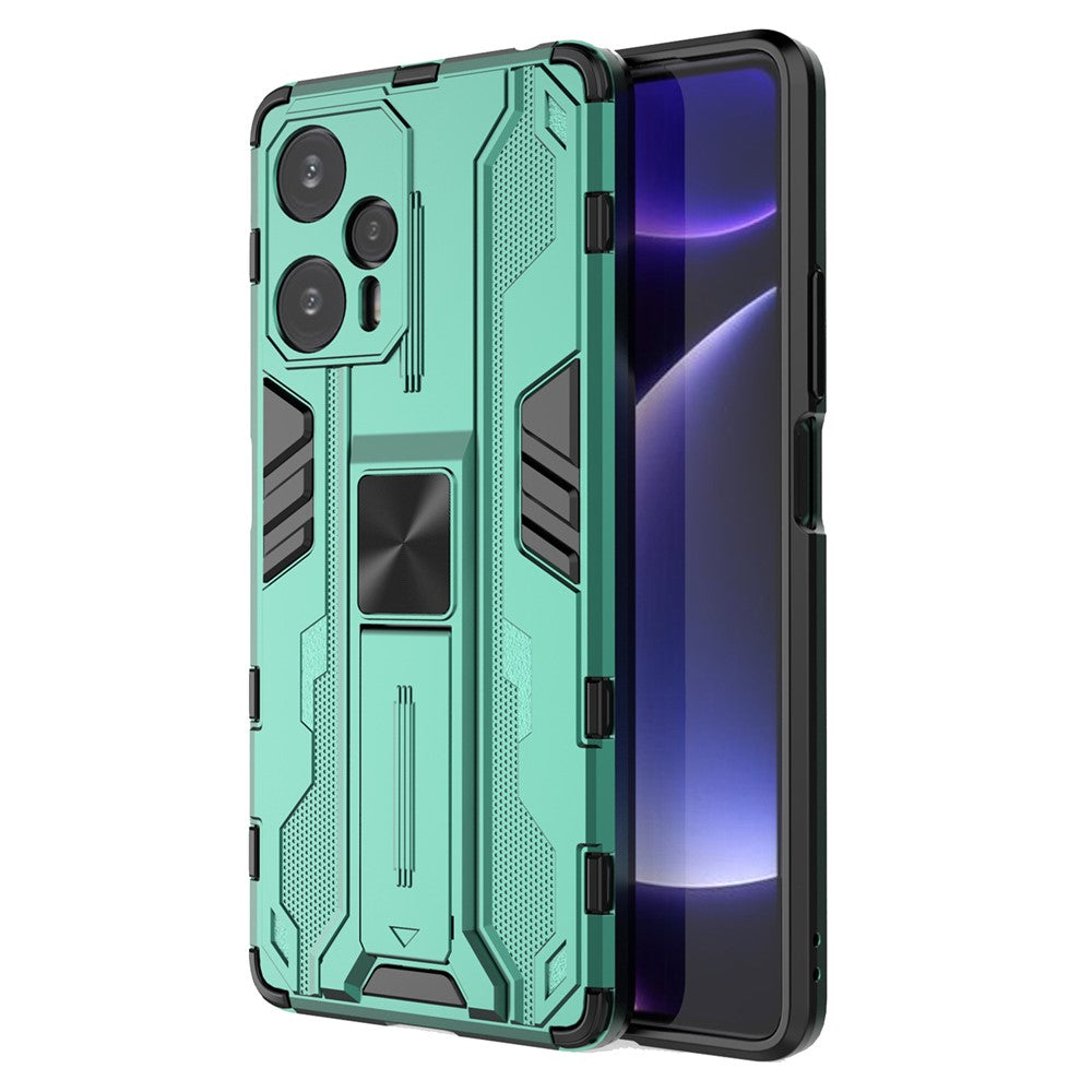 Stødsikkert mobilcover i hård PC og blød TPU til Xiaomi Redmi Note 12 Turbo / Poco F5 5G