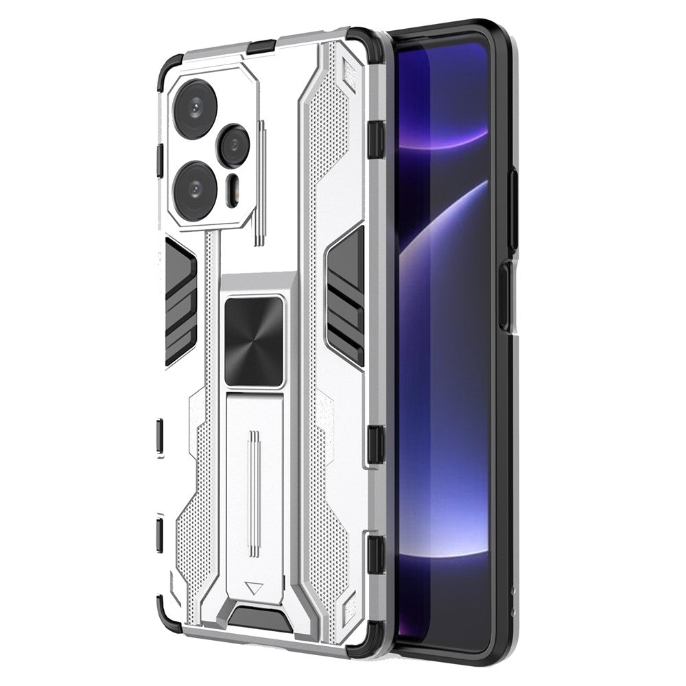 Stødsikkert mobilcover i hård PC og blød TPU til Xiaomi Redmi Note 12 Turbo / Poco F5 5G