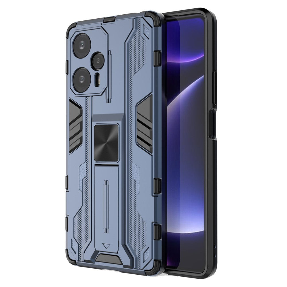 Stødsikkert mobilcover i hård PC og blød TPU til Xiaomi Redmi Note 12 Turbo / Poco F5 5G