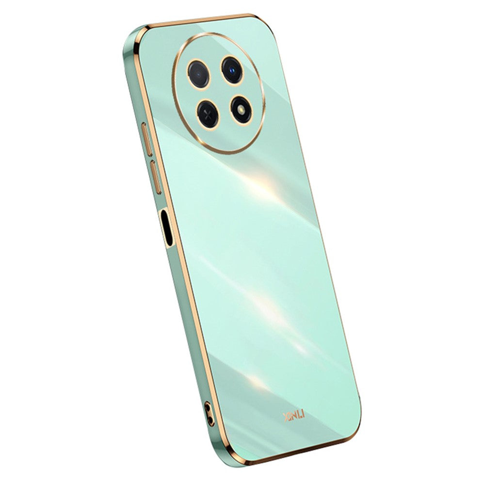 XINLI For Huawei Enjoy 60X Electroplate Case Soft TPU Full Camera Protection Phone Cover