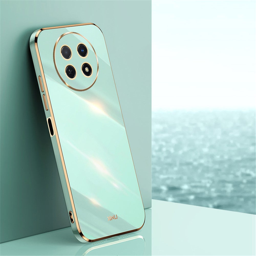 XINLI For Huawei Enjoy 60X Electroplate Case Soft TPU Full Camera Protection Phone Cover